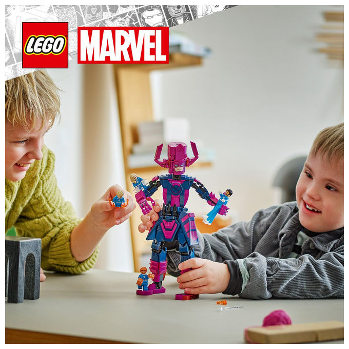 Lego Marvel Fantastici Quattro vs Galactus Personaggio Costruibile