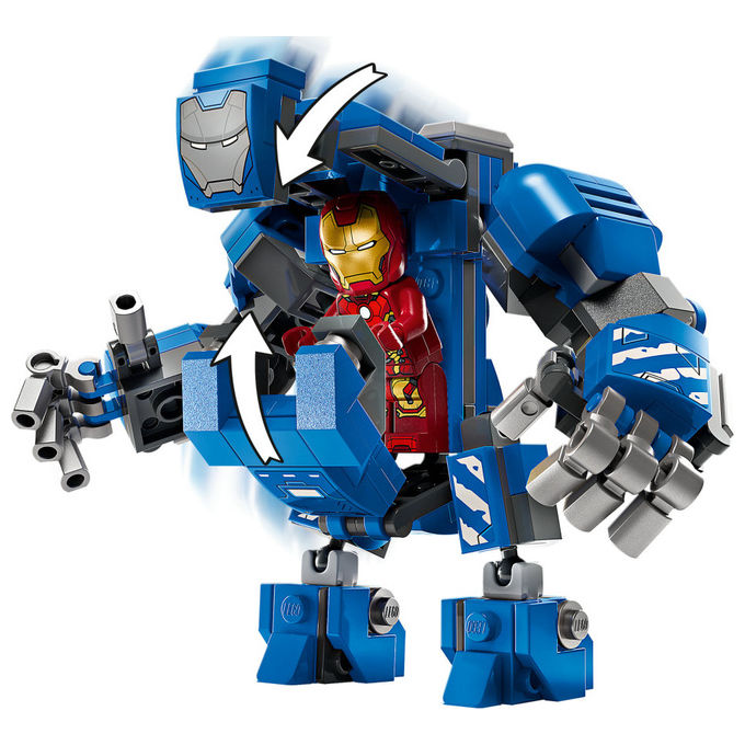 Lego Laboratorio Iron Man: Sala delle Armature, Set costruzioni Marvel 76315