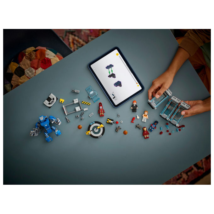 Lego Laboratorio Iron Man: Sala delle Armature, Set costruzioni Marvel 76315