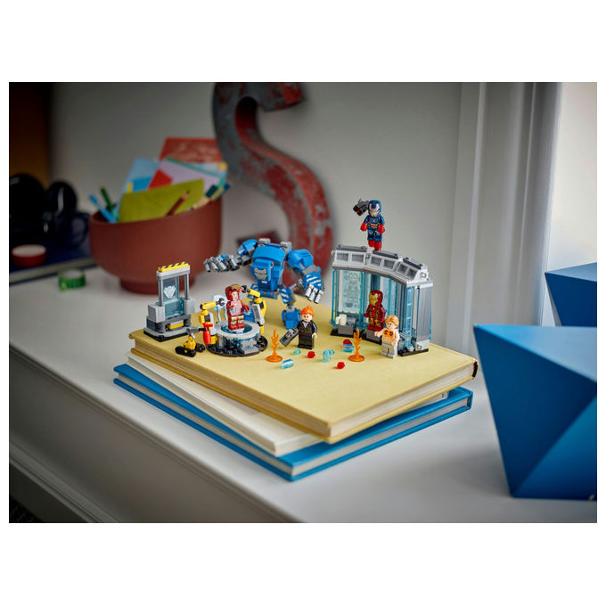 Lego Laboratorio Iron Man: Sala delle Armature, Set costruzioni Marvel 76315