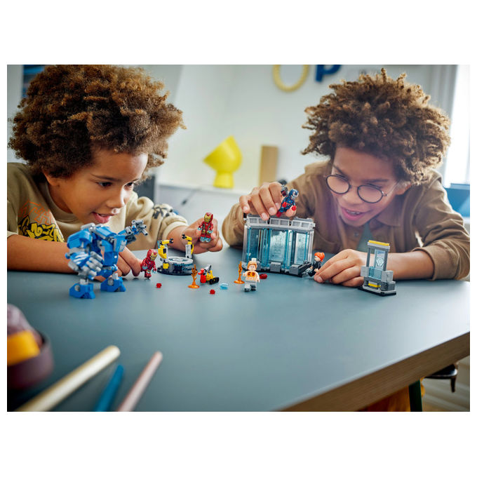 Lego Laboratorio Iron Man: Sala delle Armature, Set costruzioni Marvel 76315