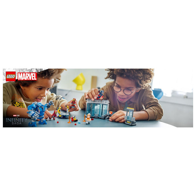 Lego Laboratorio Iron Man: Sala delle Armature, Set costruzioni Marvel 76315