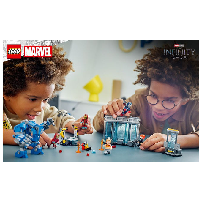 Lego Laboratorio Iron Man: Sala delle Armature, Set costruzioni Marvel 76315