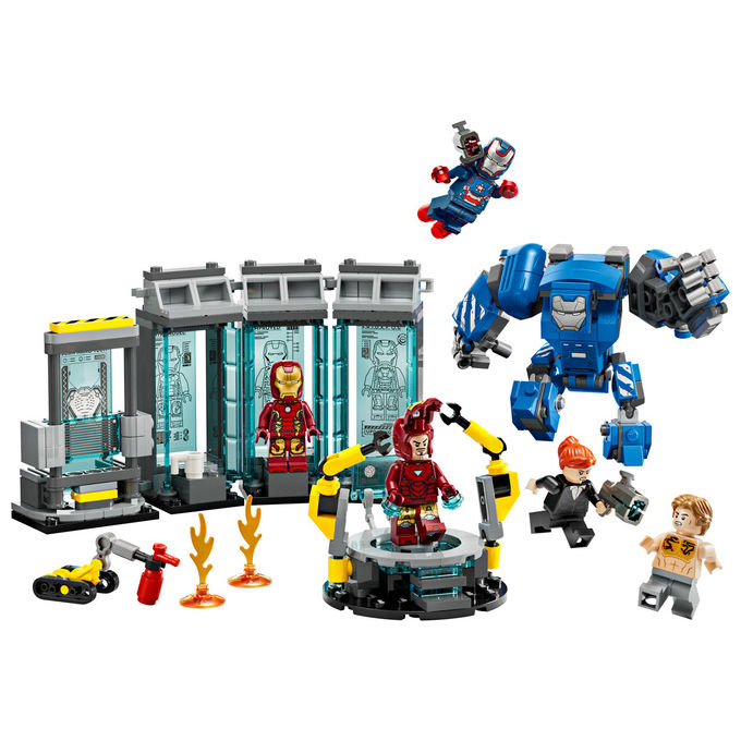 Lego Laboratorio Iron Man: Sala delle Armature, Set costruzioni Marvel 76315