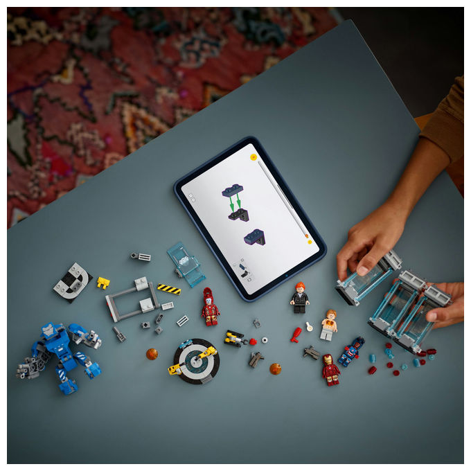 Lego Laboratorio Iron Man: Sala delle Armature, Set costruzioni Marvel 76315