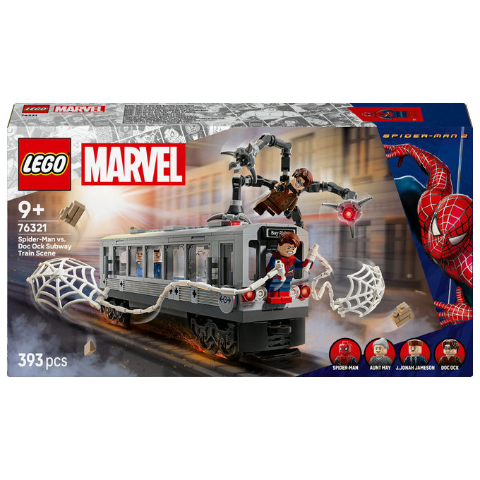 Lego Spider-Man Contro Doc Ock Duello Sul Treno