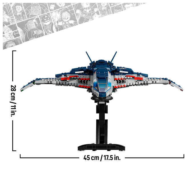 Lego Quinjet Avengers Age of Ultron Set da Costruzione