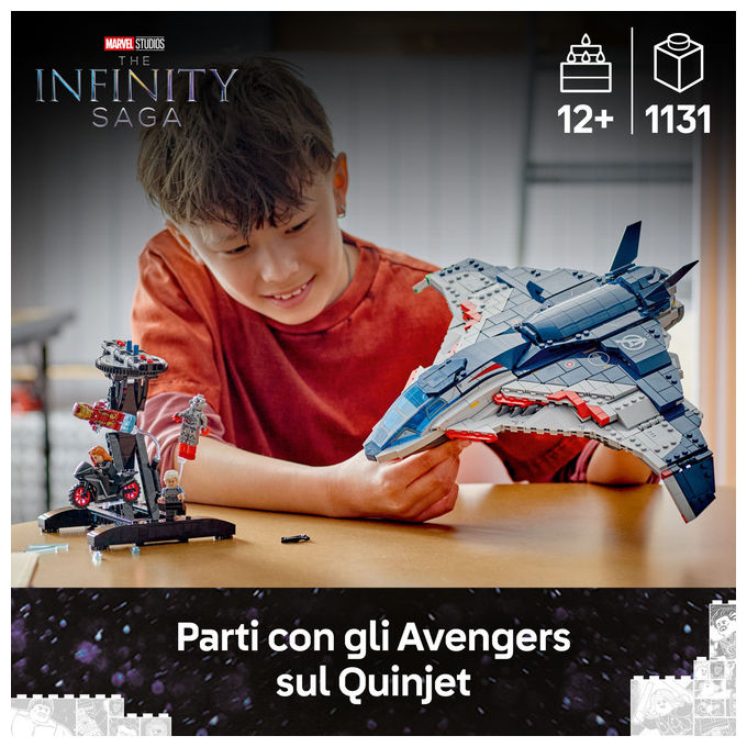 Lego Quinjet Avengers Age of Ultron Set da Costruzione
