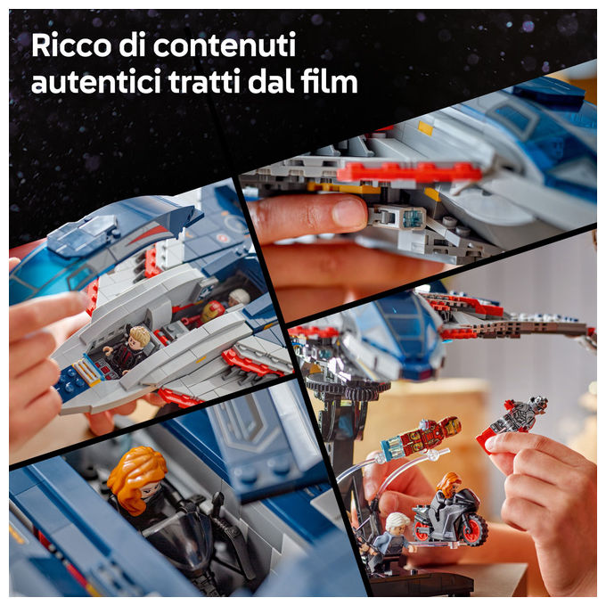 Lego Quinjet Avengers Age of Ultron Set da Costruzione