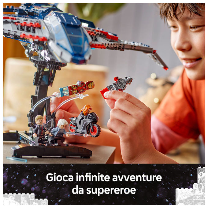 Lego Quinjet Avengers Age of Ultron Set da Costruzione