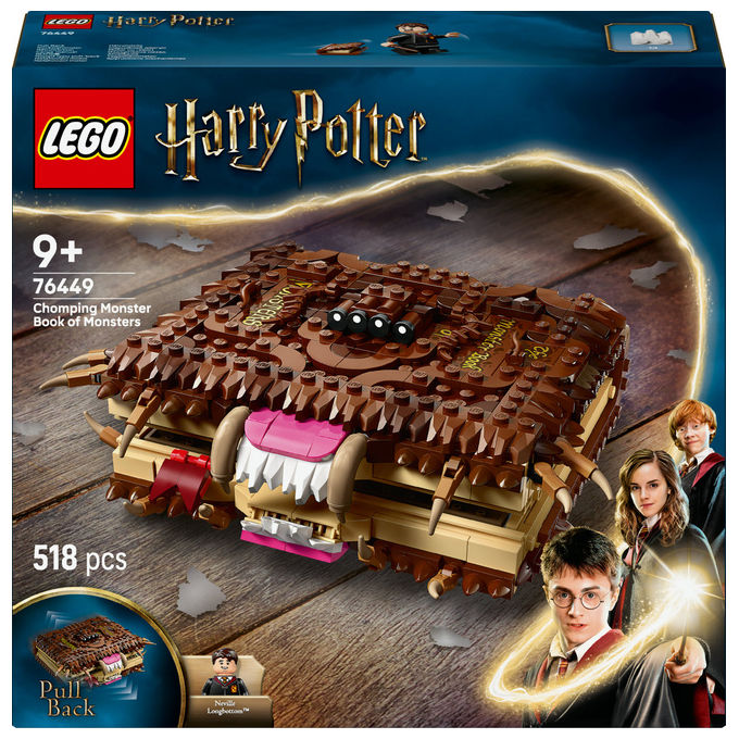 Lego Harry Potter Il Libro Mostro dei Mostri Azzannante 76449