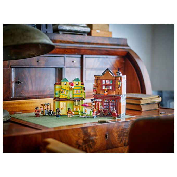 Lego Harry Potter Accessori Quidditch e Gelateria, Set Costruzioni Diagon Alley