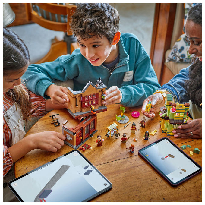 Lego Harry Potter Accessori Quidditch e Gelateria, Set Costruzioni Diagon Alley
