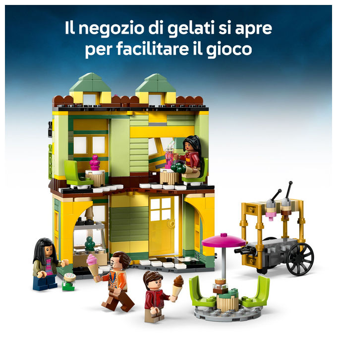 Lego Harry Potter Accessori Quidditch e Gelateria, Set Costruzioni Diagon Alley