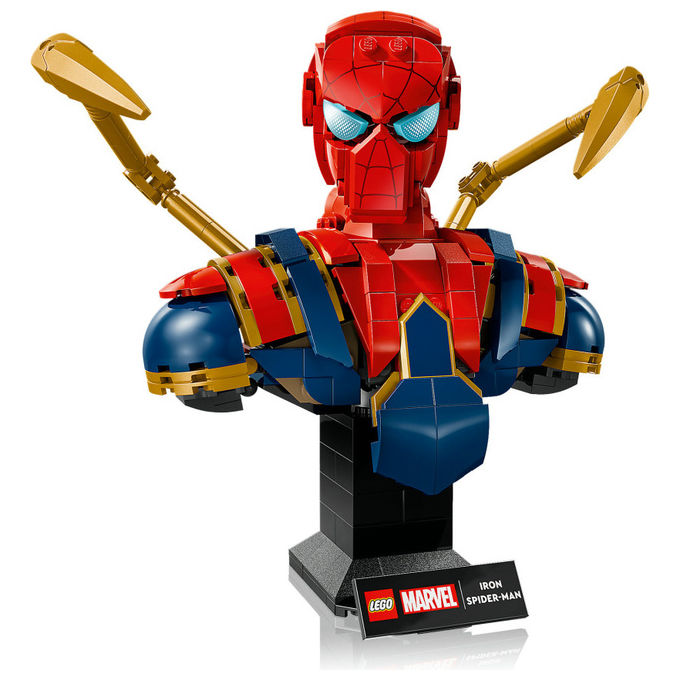 LEGO Busto Iron Spider-Man Marvel Set Costruzioni