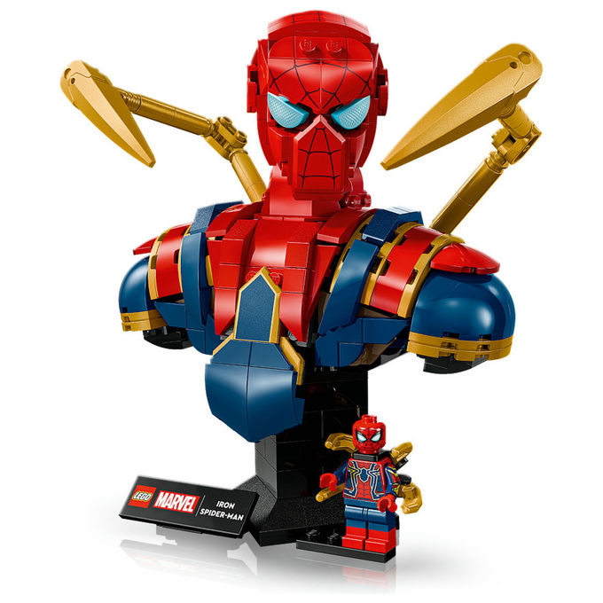LEGO Busto Iron Spider-Man Marvel Set Costruzioni