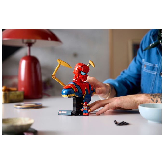LEGO Busto Iron Spider-Man Marvel Set Costruzioni