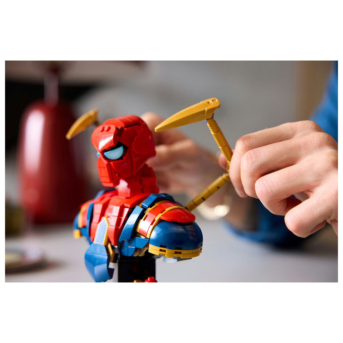 LEGO Busto Iron Spider-Man Marvel Set Costruzioni