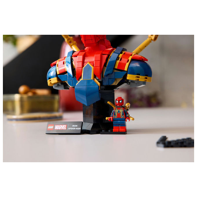 LEGO Busto Iron Spider-Man Marvel Set Costruzioni