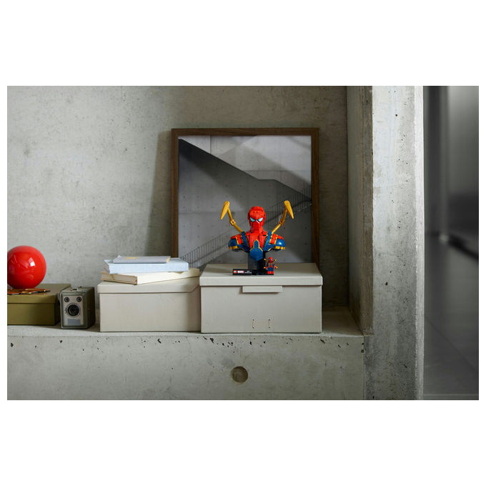 LEGO Busto Iron Spider-Man Marvel Set Costruzioni