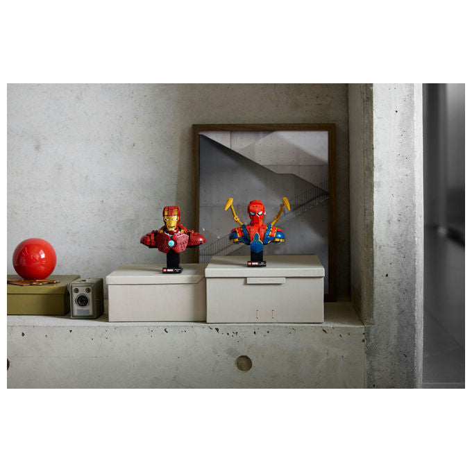 LEGO Busto Iron Spider-Man Marvel Set Costruzioni