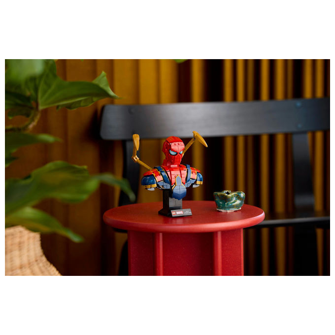 LEGO Busto Iron Spider-Man Marvel Set Costruzioni
