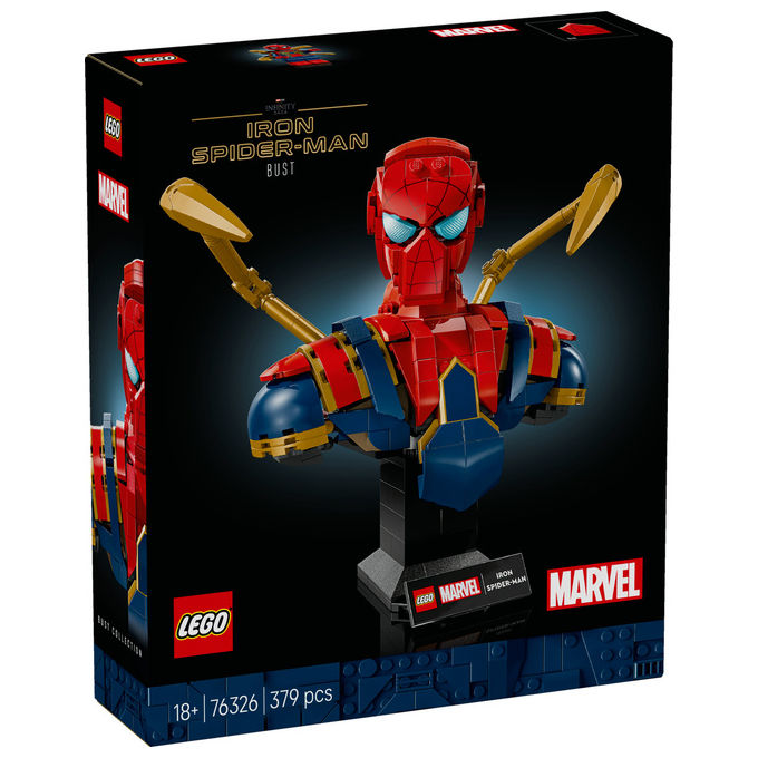LEGO Busto Iron Spider-Man Marvel Set Costruzioni