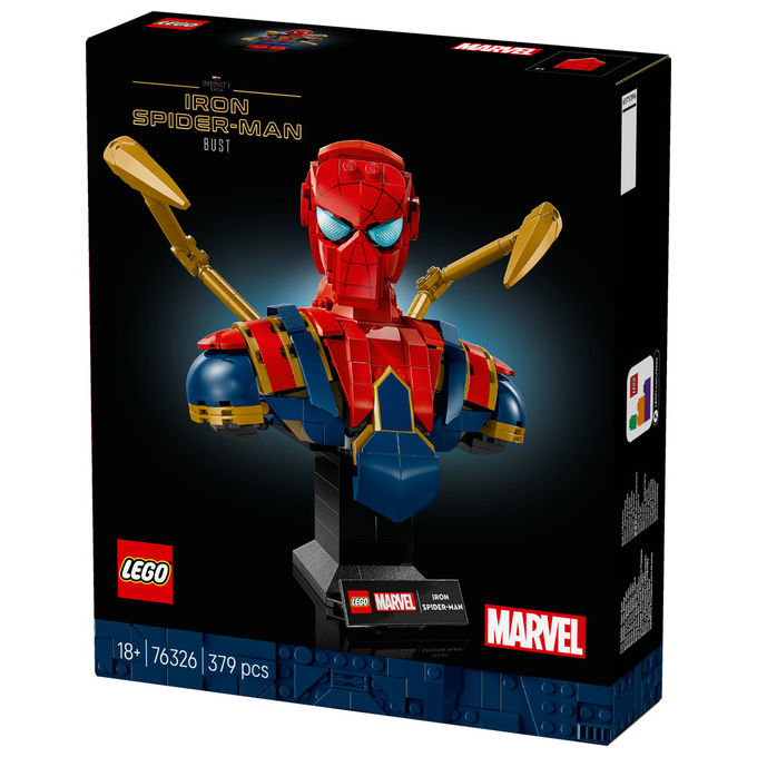 LEGO Busto Iron Spider-Man Marvel Set Costruzioni