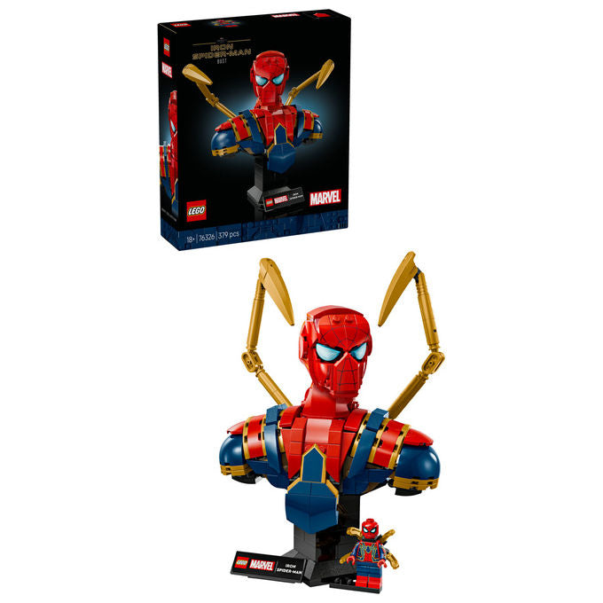 LEGO Busto Iron Spider-Man Marvel Set Costruzioni