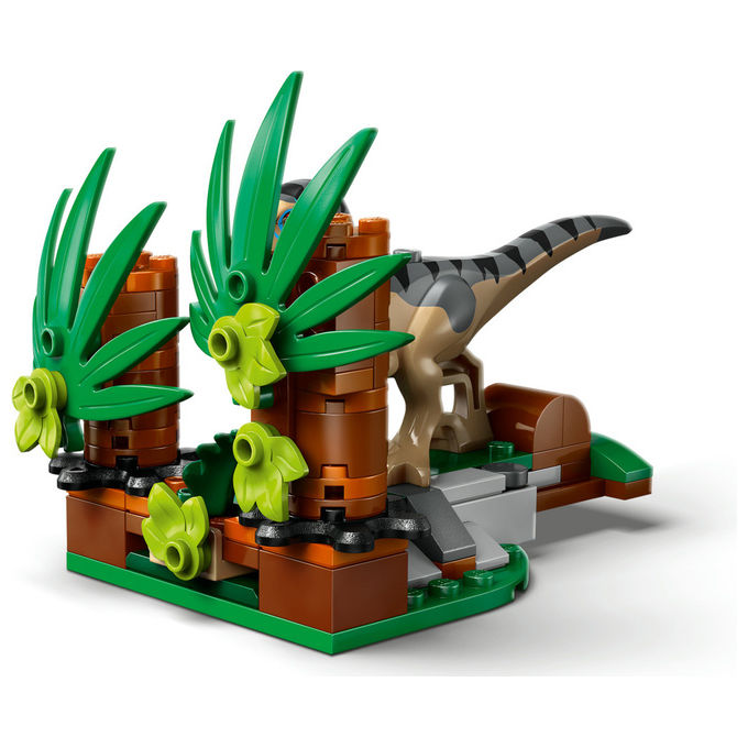 Lego Jurassic World Fuga dal Raptor sul Fuoristrada
