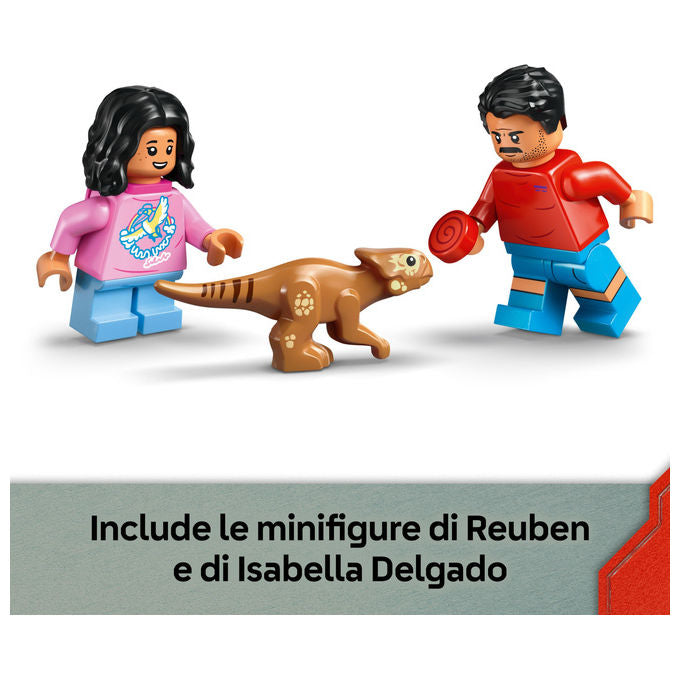 Lego Jurassic World Fuga dal Raptor sul Fuoristrada