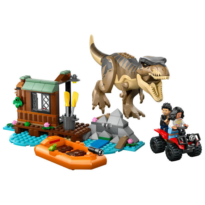 Lego Jurassic World Fuga Sul Fiume Dal T. Rex 76975