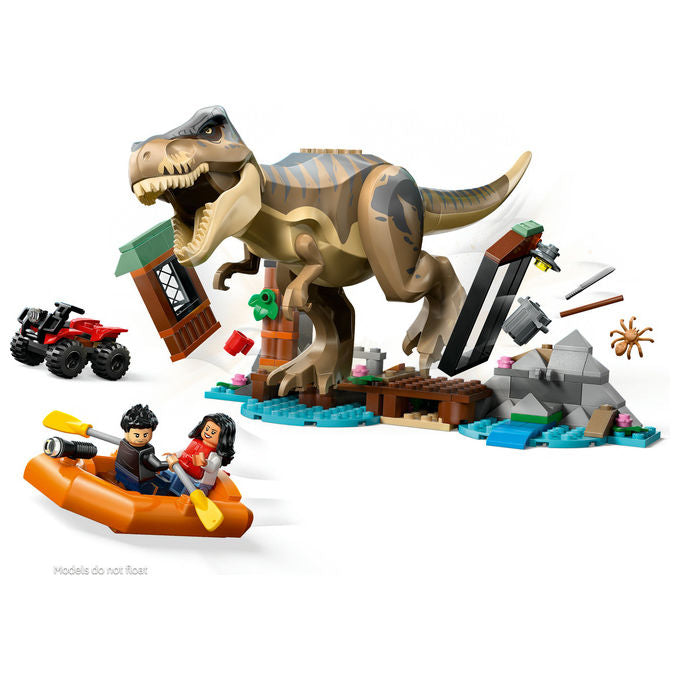 Lego Jurassic World Fuga Sul Fiume Dal T. Rex 76975