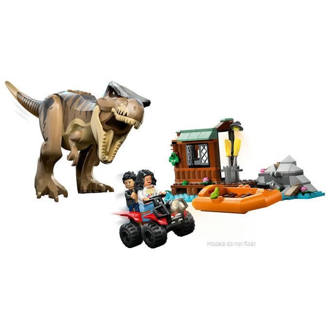 Lego Jurassic World Fuga Sul Fiume Dal T. Rex 76975