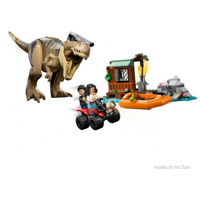 Lego Jurassic World Fuga Sul Fiume Dal T. Rex 76975
