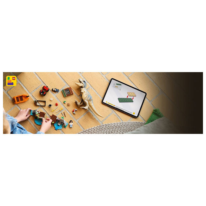Lego Jurassic World Fuga Sul Fiume Dal T. Rex 76975