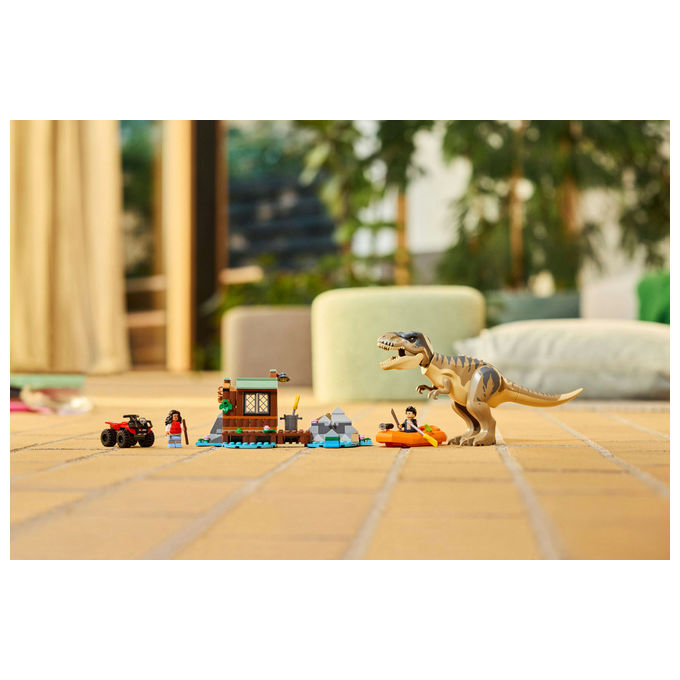 Lego Jurassic World Fuga Sul Fiume Dal T. Rex 76975