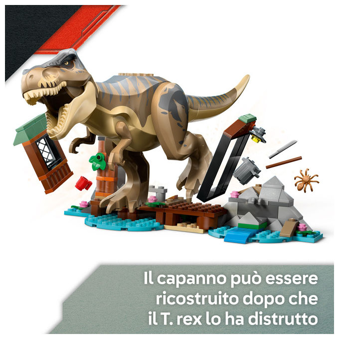 Lego Jurassic World Fuga Sul Fiume Dal T. Rex 76975