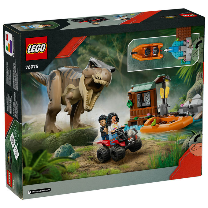 Lego Jurassic World Fuga Sul Fiume Dal T. Rex 76975