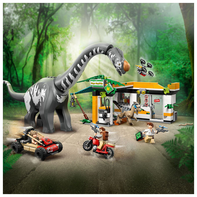 Lego Jurassic World Alla Ricerca Raptor e Titanosauro 76973
