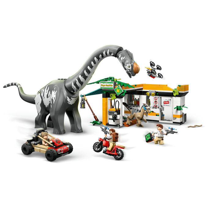 Lego Jurassic World Alla Ricerca Raptor e Titanosauro 76973