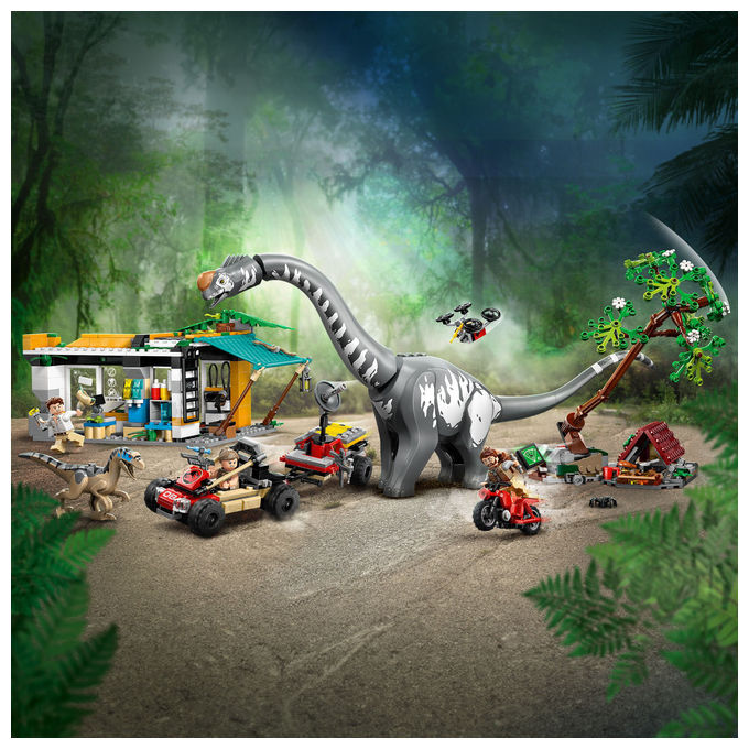 Lego Jurassic World Alla Ricerca Raptor e Titanosauro 76973