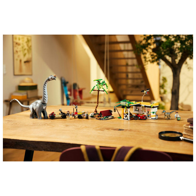 Lego Jurassic World Alla Ricerca Raptor e Titanosauro 76973