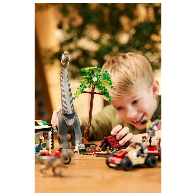 Lego Jurassic World Alla Ricerca Raptor e Titanosauro 76973
