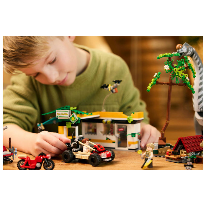 Lego Jurassic World Alla Ricerca Raptor e Titanosauro 76973