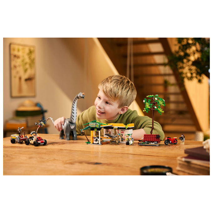 Lego Jurassic World Alla Ricerca Raptor e Titanosauro 76973