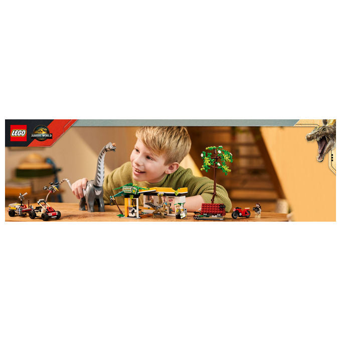Lego Jurassic World Alla Ricerca Raptor e Titanosauro 76973