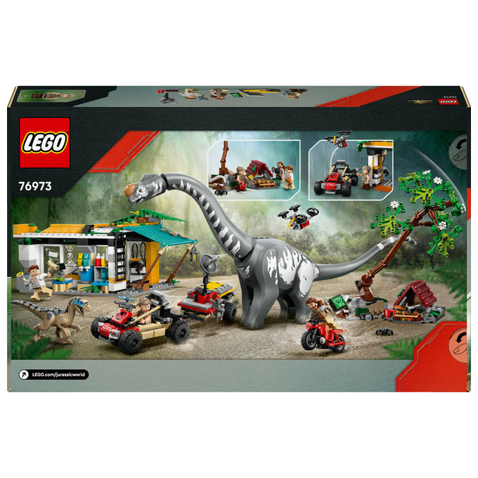 Lego Jurassic World Alla Ricerca Raptor e Titanosauro 76973