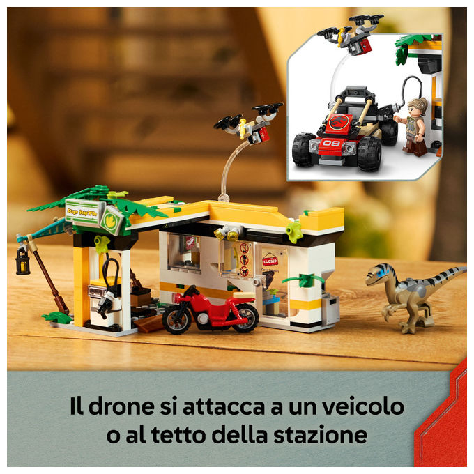 Lego Jurassic World Alla Ricerca Raptor e Titanosauro 76973