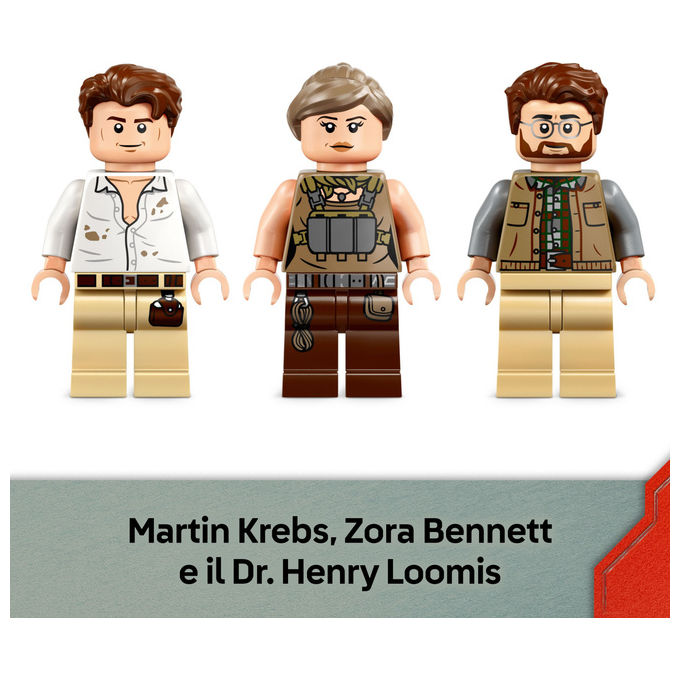 Lego Jurassic World Alla Ricerca Raptor e Titanosauro 76973